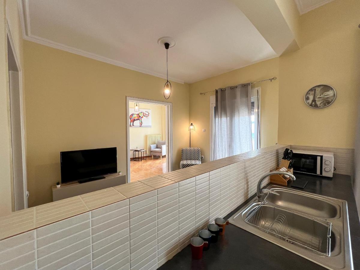 Chiou Spacious 90Sqm Apt In Афіни Екстер'єр фото