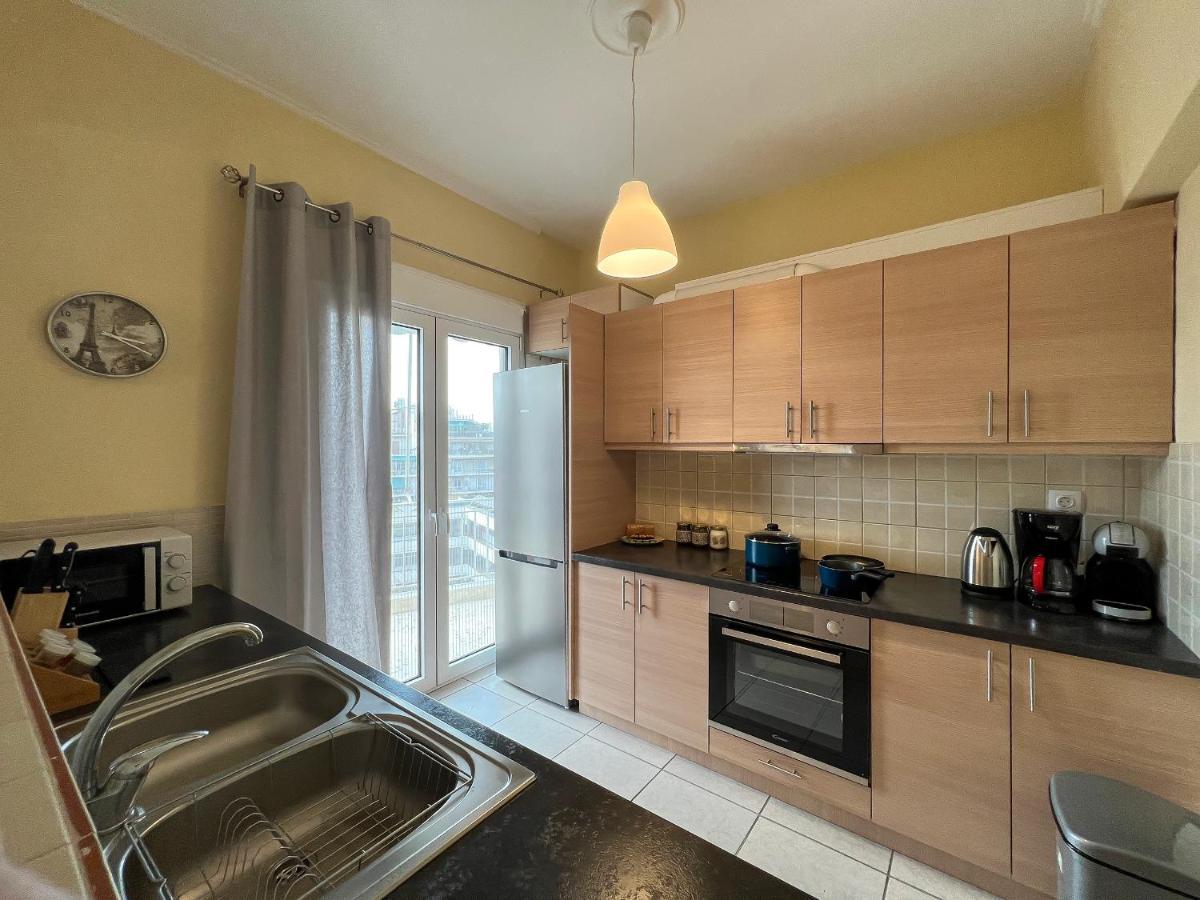 Chiou Spacious 90Sqm Apt In Афіни Екстер'єр фото